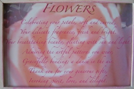 Ode to Flowers